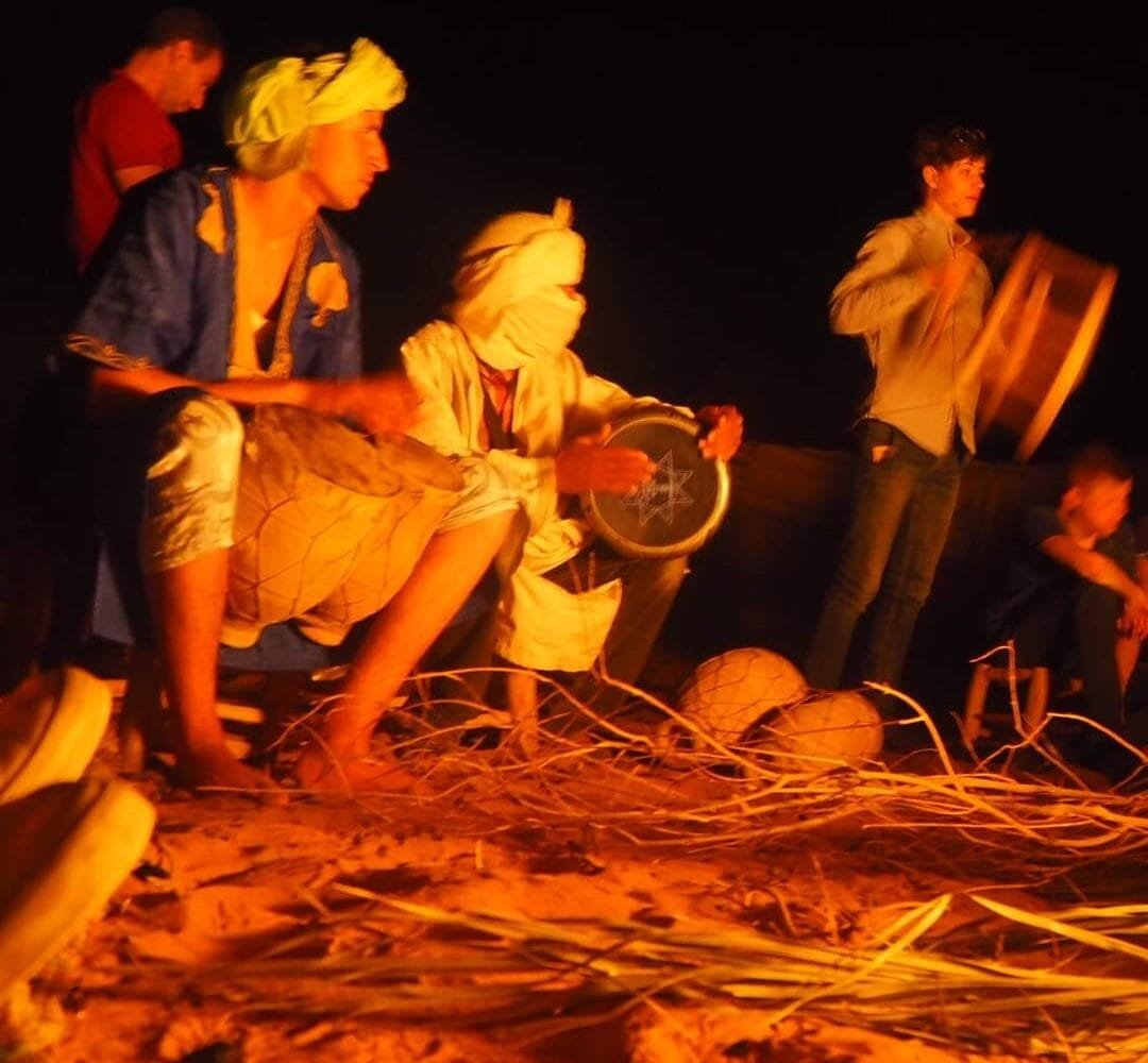 camel ride in Merzouga